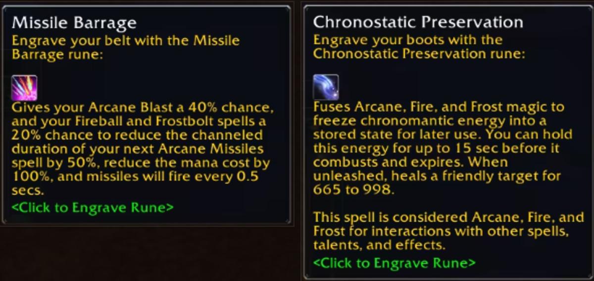 "Arcane Missle go BRRRRRRR"